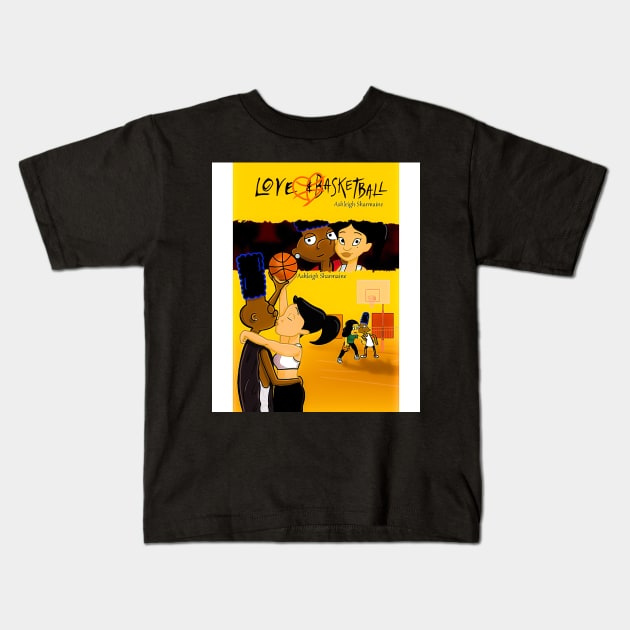 Love And Basketball Kids T-Shirt by againstsend